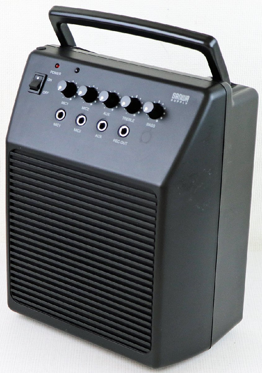 S◇中古品◇ポータブルPAシステム 拡声器 400-SP044 SANWA SUPPLY 
