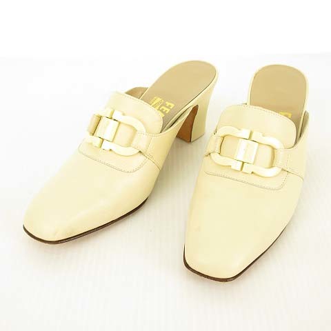 サルヴァトーレフェラガモ Salvatore Ferragamo ガンチーニ ミュール 
