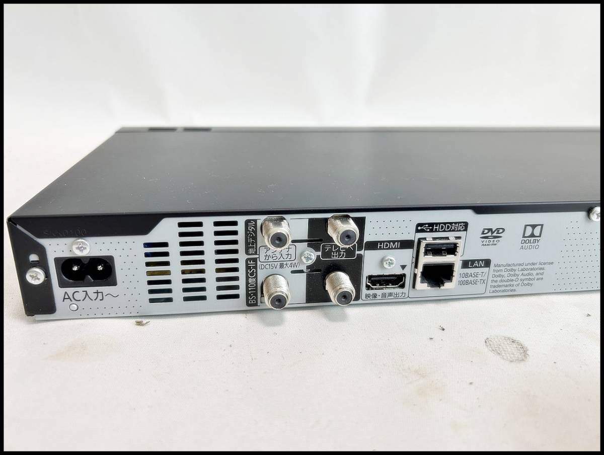 ★Panasonic パナソニック HDD/BDレコーダー DMR-BRS530 2019年製 本体のみ 現状品★ Panasonic パナソニック | ヨドバシ.com DMR-BRW510 ディーガ