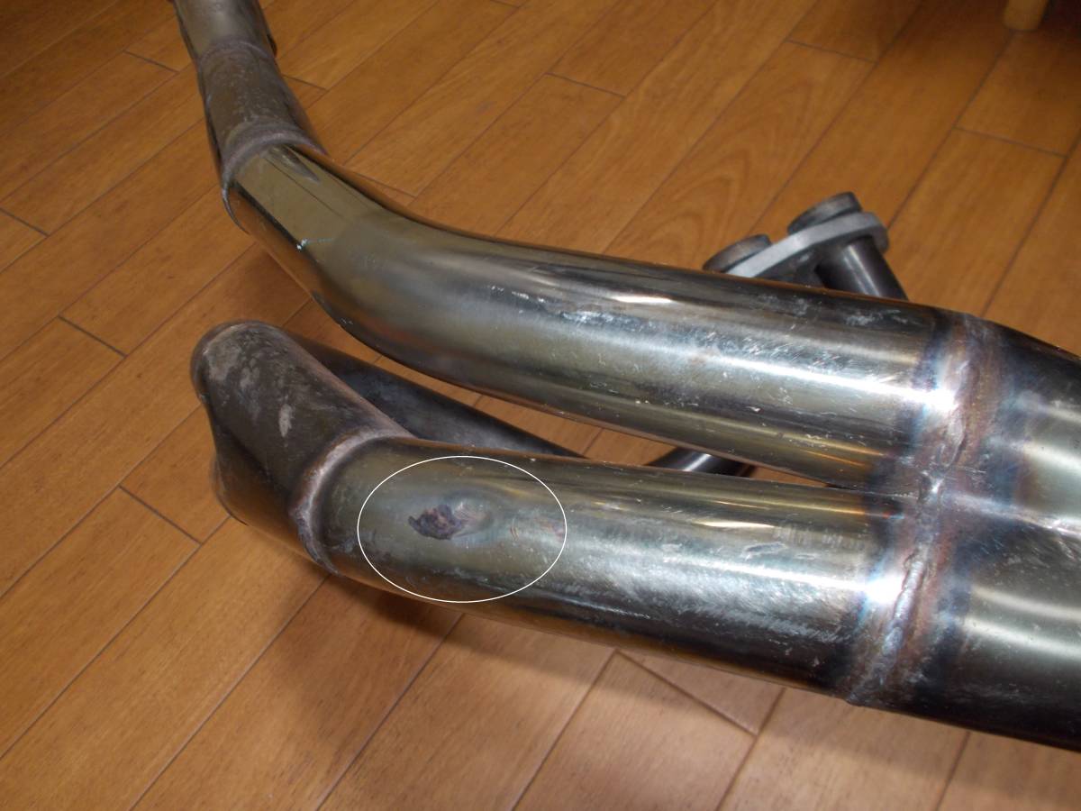 VFR400R NC30 HRCだと思いますが NC30レース用に中古購入したマフラー