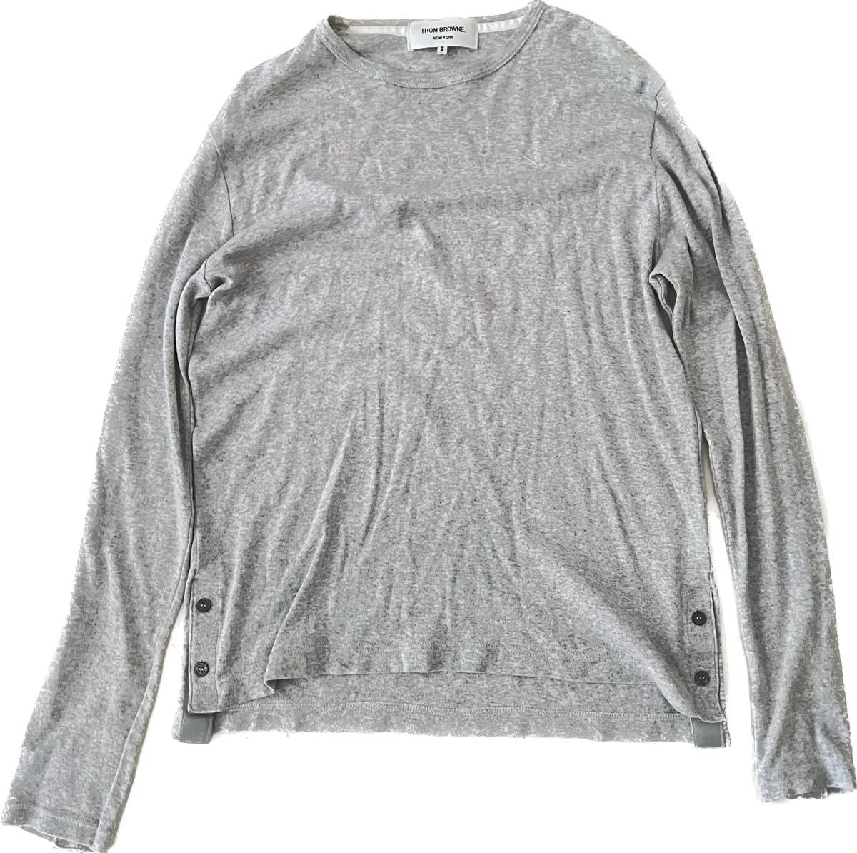 人気定番，2025 70%OFF ( M ) THOM BROWNE NEW YORK ロンT クルー