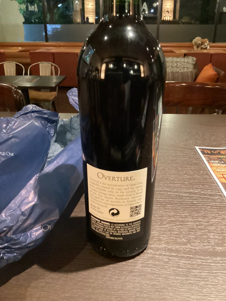 新品未開封！オーパスワン オーバーチュア 赤ワイン 飲料・酒 新品未