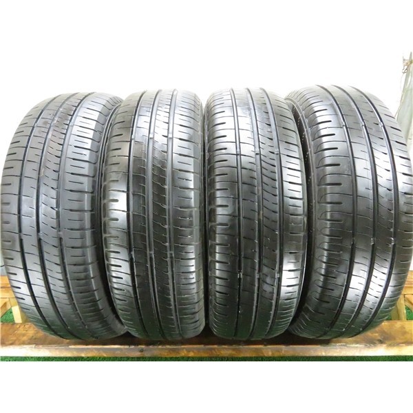 2019年製 7～8分山 ダンロップ ENASAVE EC204 185/65R15 88S 4本/札幌市手渡し可/中古オンロードタイヤ(夏タイヤ) フリード A2_66