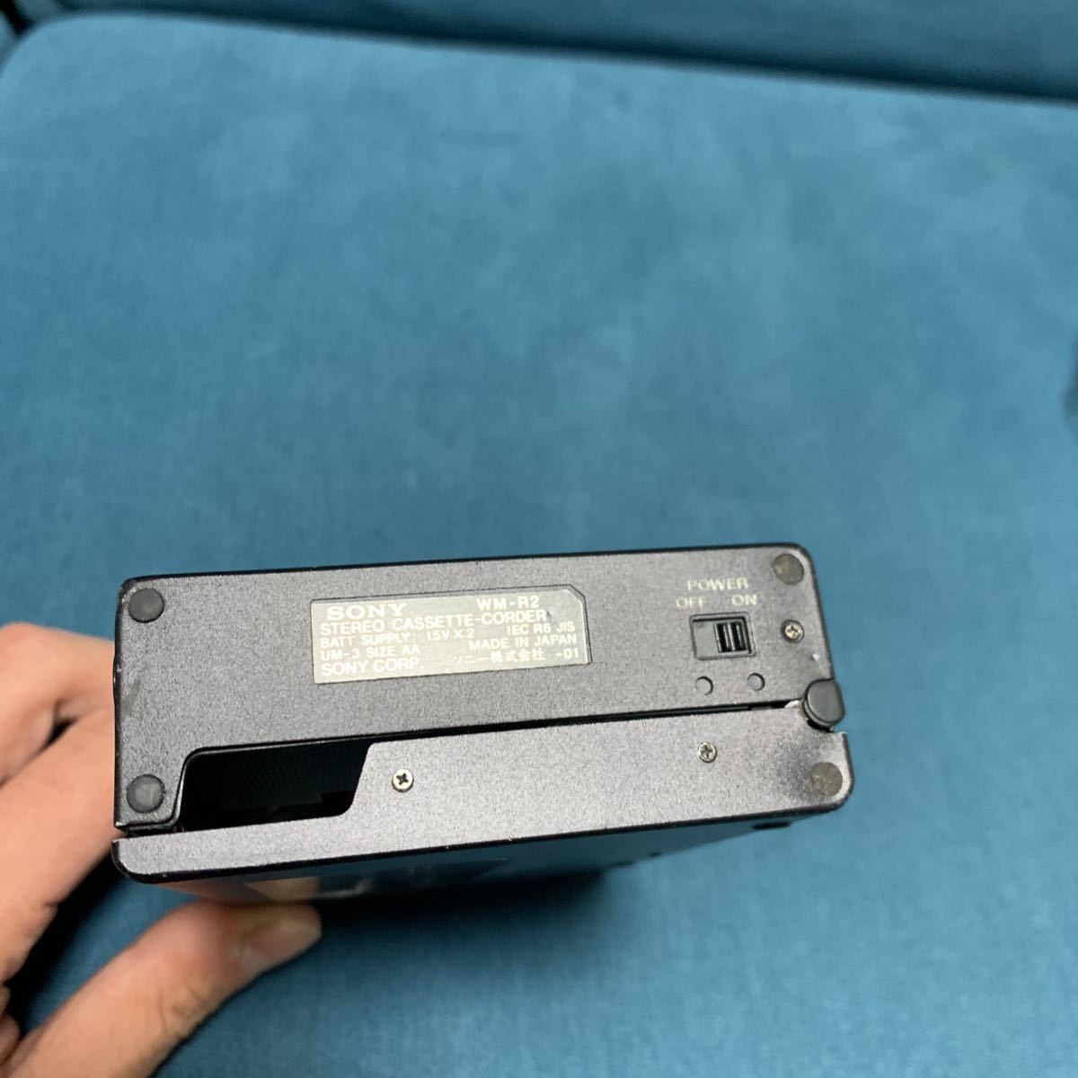 通電確認済み 希少 SONY ソニーWM-R2 カセットウォークマン 本体のみ