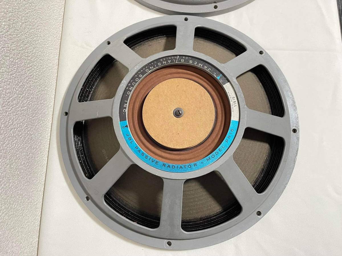 JBL PR15 パッシブラジエーター ペア JBL PR15 ペア ∀ 56844-9 38cm
