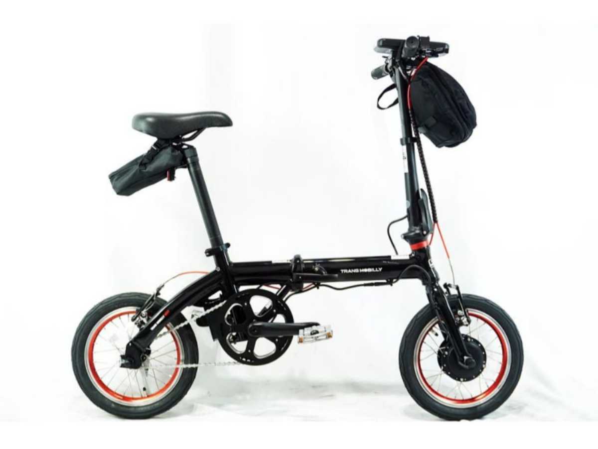 トランスモバイリー】軽量小型 折り畳み 14インチ 電動自転車 (NEXT