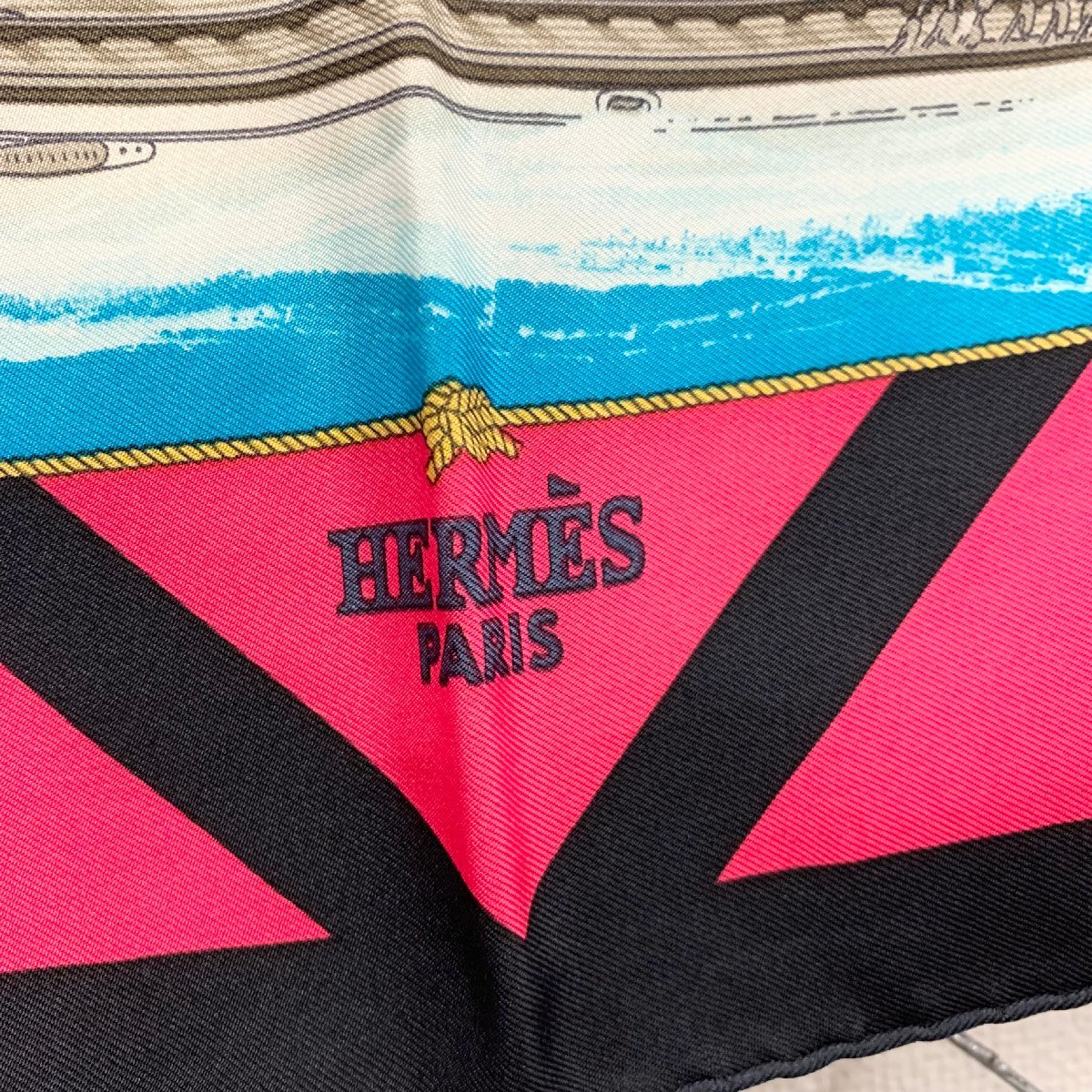 ◇エルメス HERMES◇カレ90 RAFALES 疾風 大判 正方形 スカーフ