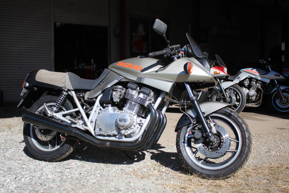 GSX750s カタナ 部品取り丸車【格安】 跨る
