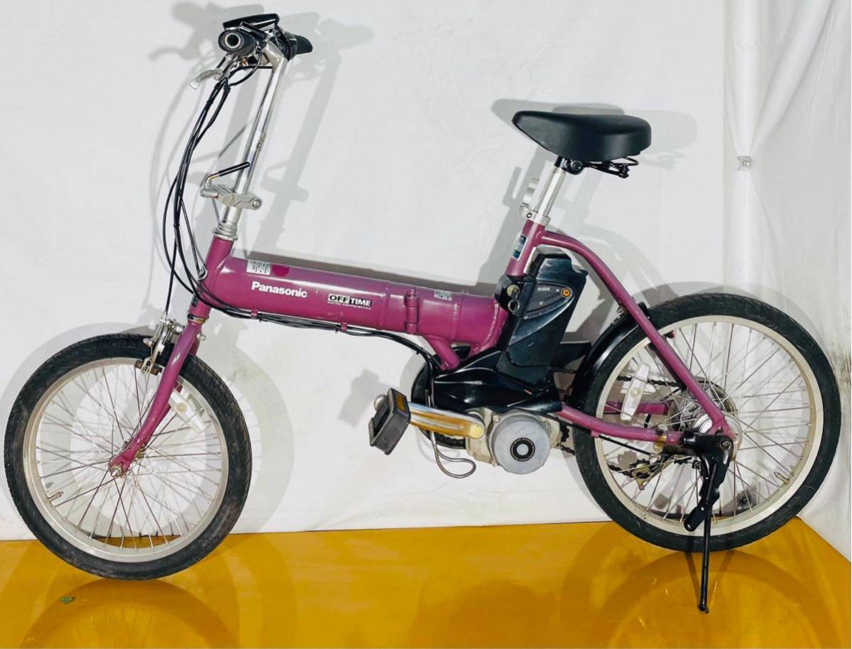 パナソニック Panasonic BE-ENW07R [電動アシスト自転車（前18型/後20 