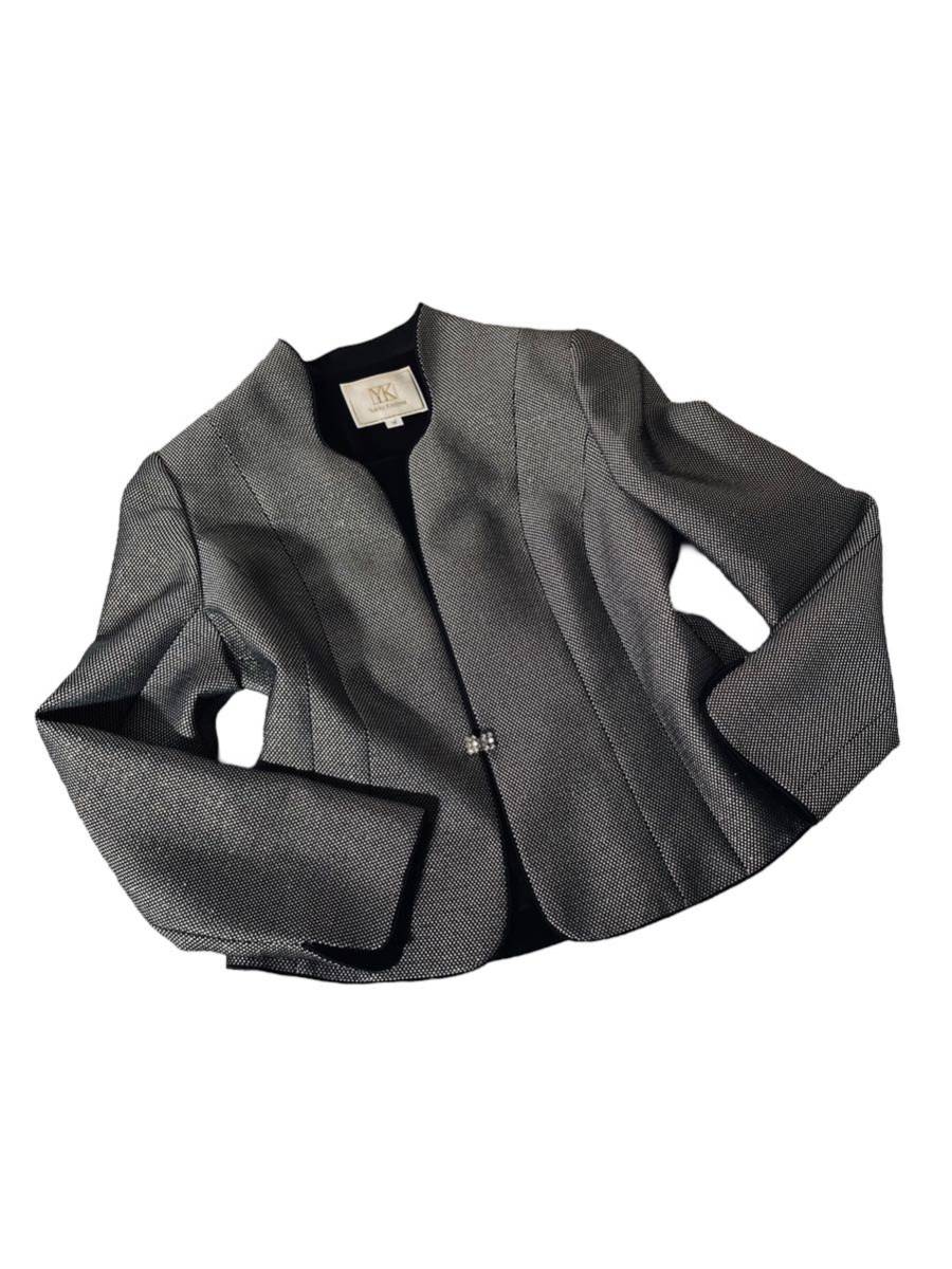極美品】YUKIKO KIMIJIMA セットアップ 東京ソワール サイズ13 L  