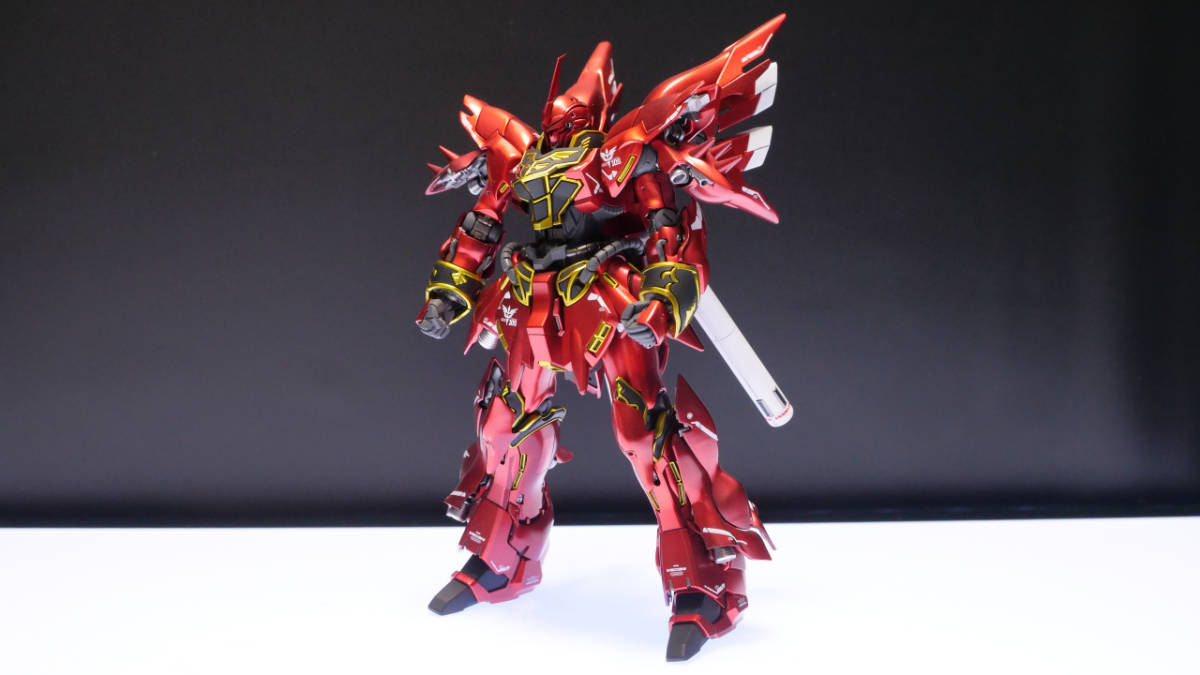 RG シナンジュ　塗装済完成品_3