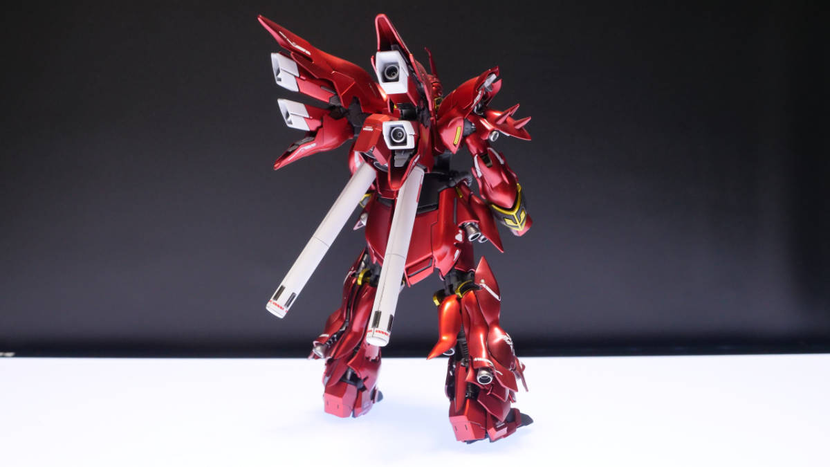 RG シナンジュ　塗装済完成品_4