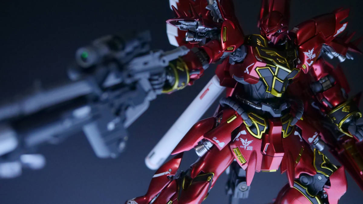 RG シナンジュ　塗装済完成品_5