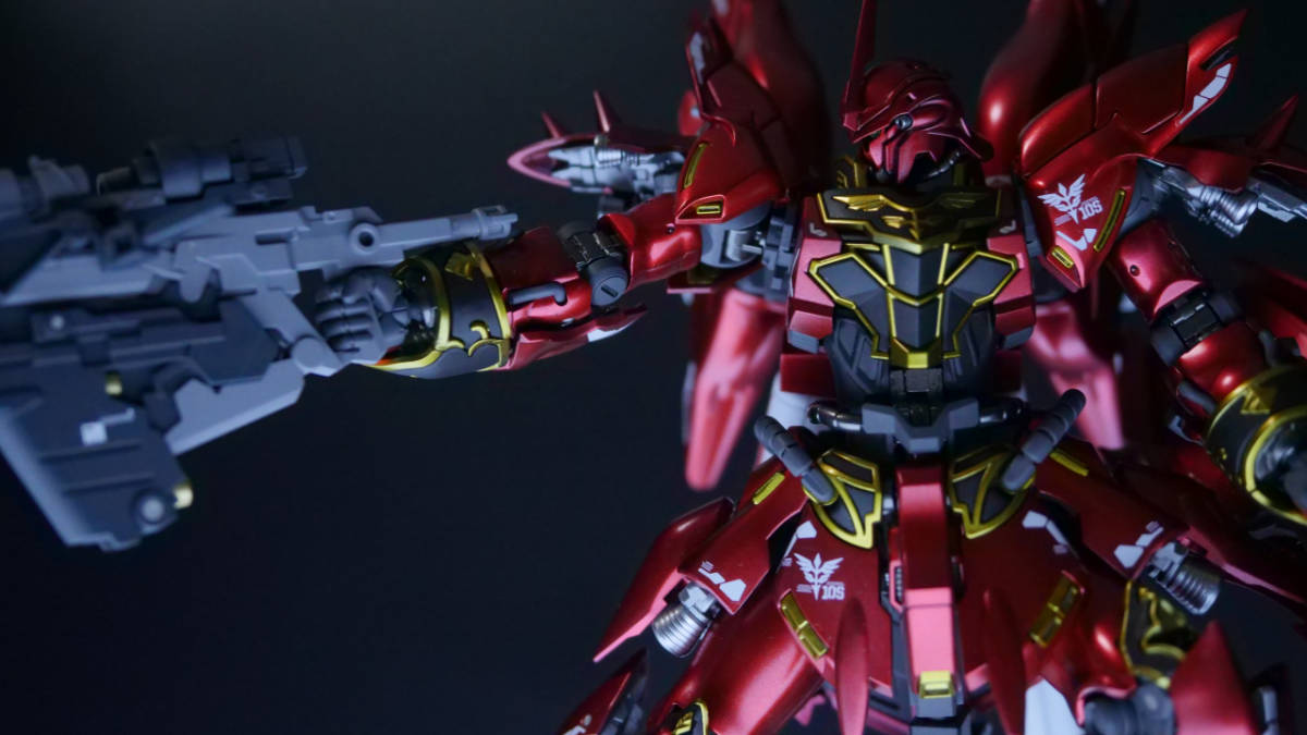 RG シナンジュ　塗装済完成品_6