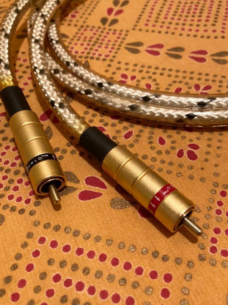 ☆WIRE WORD ワイヤーワールド POLARIS III 1m MADE IN USA RCAピン