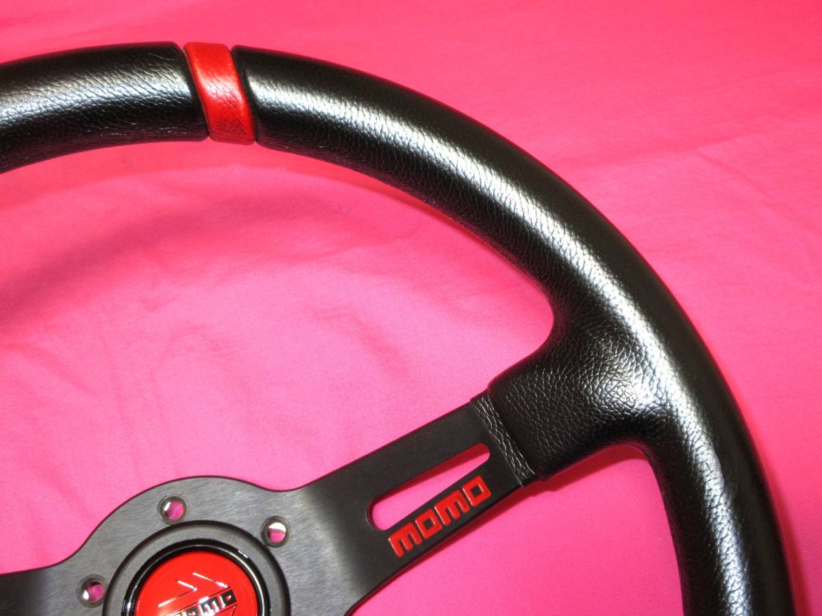 4728 正規品 MOMO DRIFTING モモドリフティング 小径33Φ レッド 