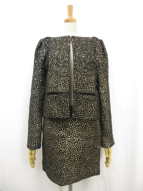 □超美品【ダイアンフォンファステンバーグ】S9524435S11 スパンコール  