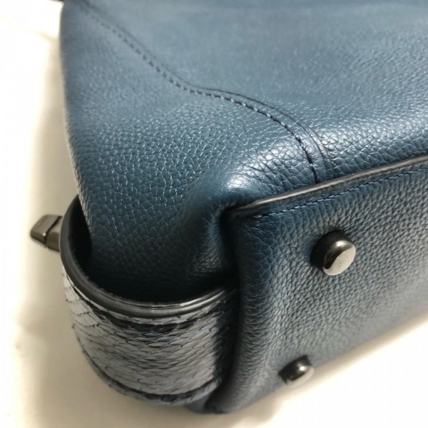 コーチ COACH ショルダーバッグ 57670 - レザー×パイソン コーチ COACH ショルダーバッグ 57670 - レザー×パイソン