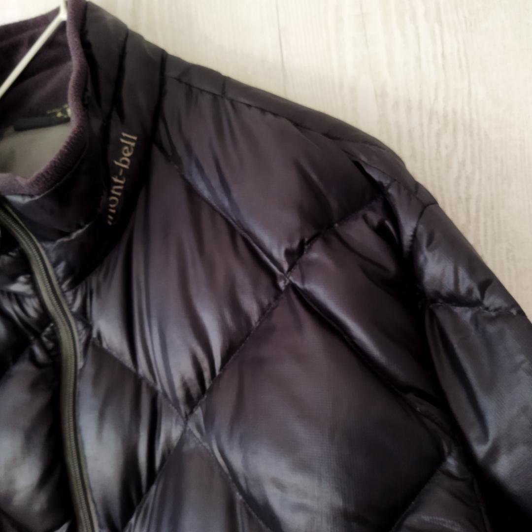 メンズL◇モンベル ダウン インナー ジャケット 黒 ブラック montbell
