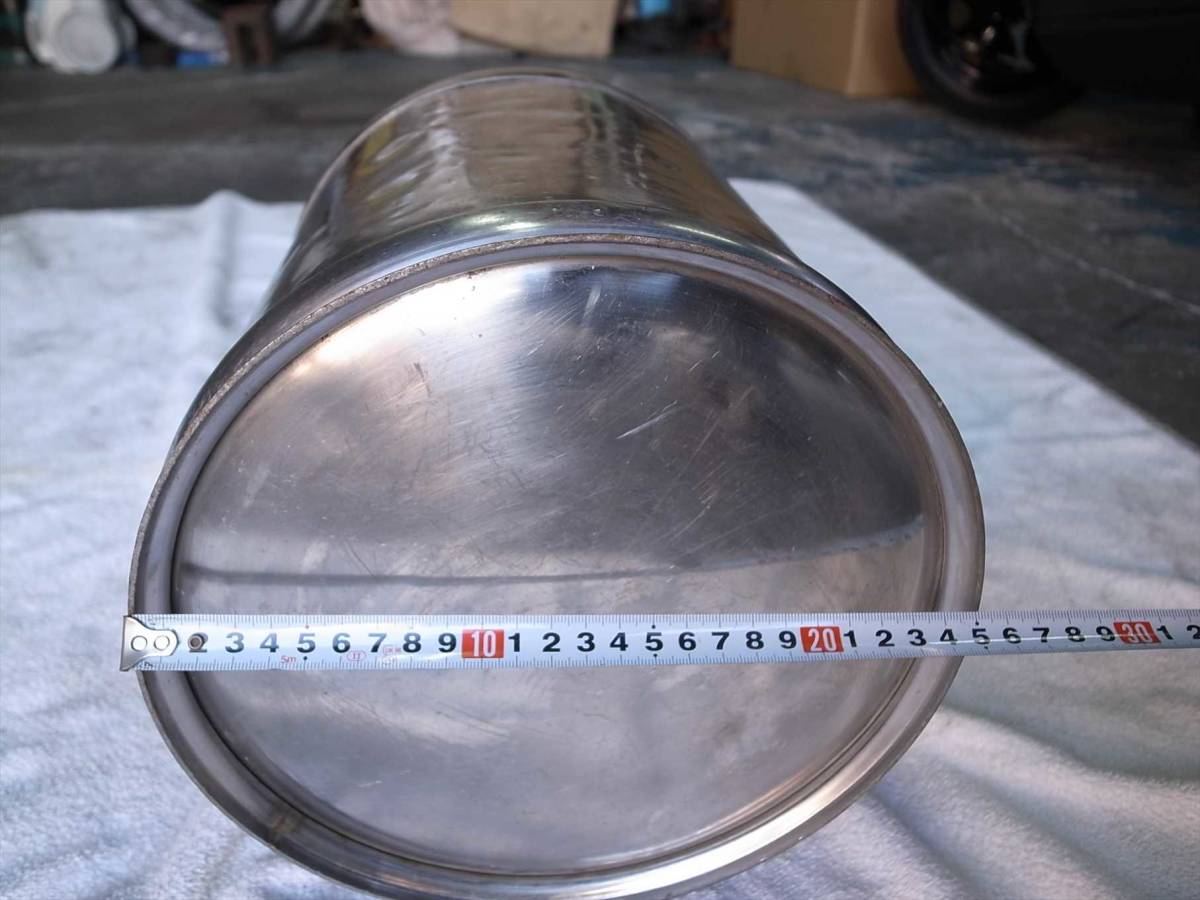 アンティーク ミルク缶 牛乳缶 実用品 ステンレス 携行タンク 