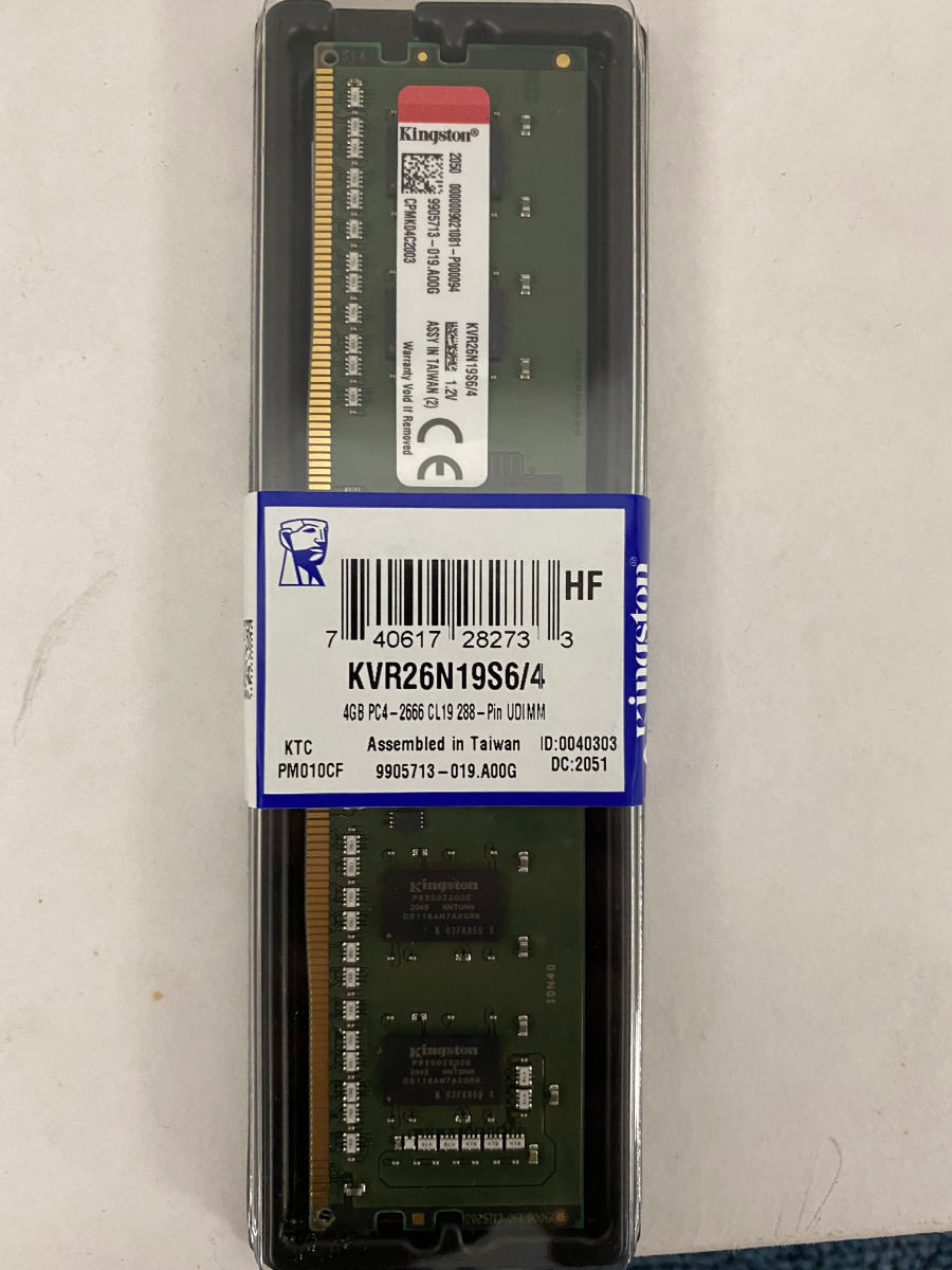Kingston デスクトップPC用メモリ PC4 4GB 15枚セット DDR4 Kingston