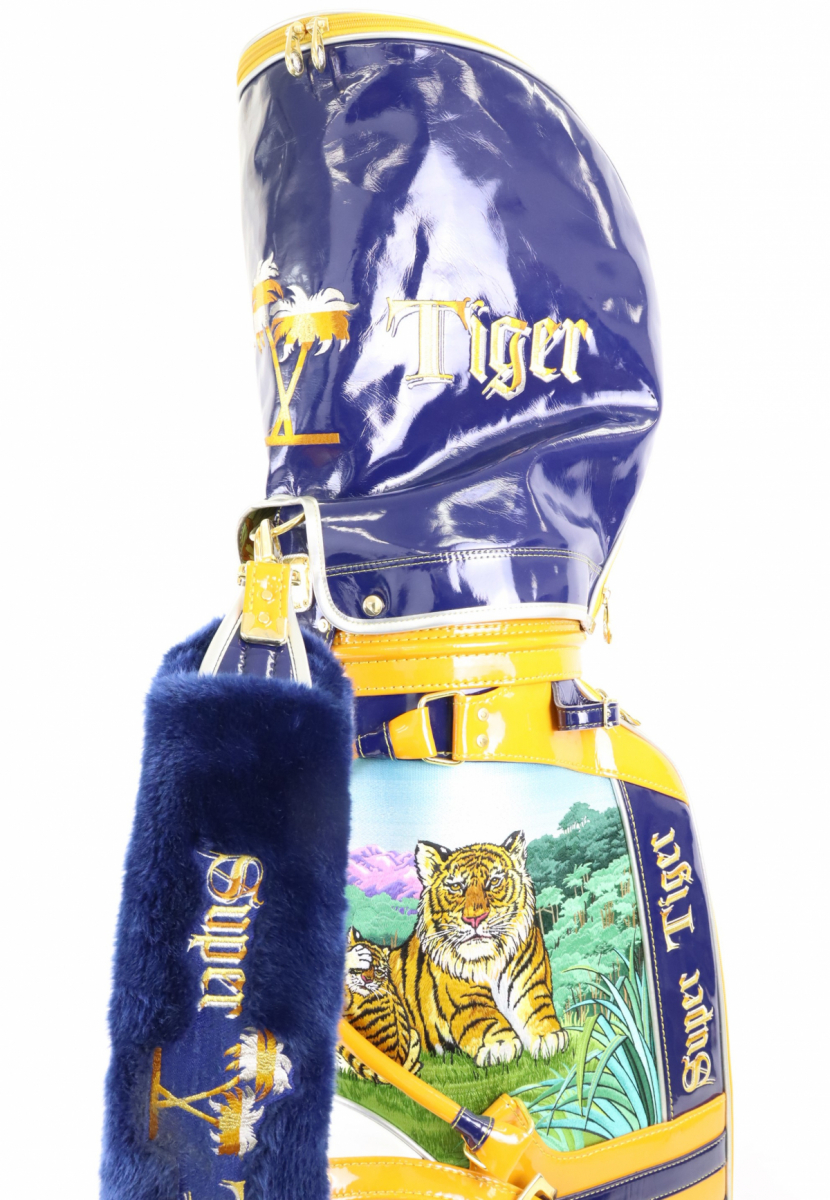 ゴルフバッグ Super Tiger スーパータイガー since1997 6分割 キャディ