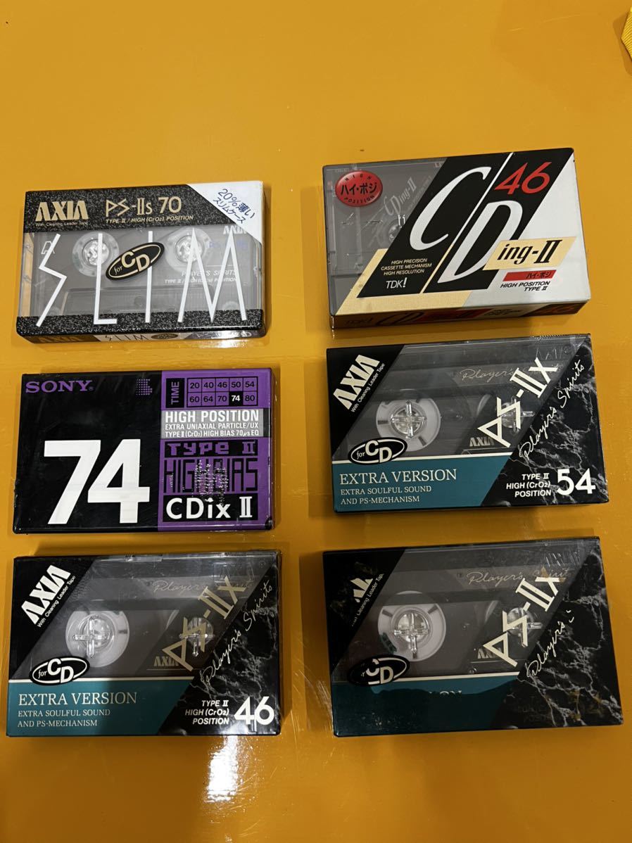 人気，人気SALE カセットテープ AXIA TDK SONY FUJI ハイポジション 54分&times;2 46分&times;3 70分 74分 計7本(カセットテープ)｜売買されたオークション情報、yahooの商品情報をアーカイブ公開 - オークファン その他