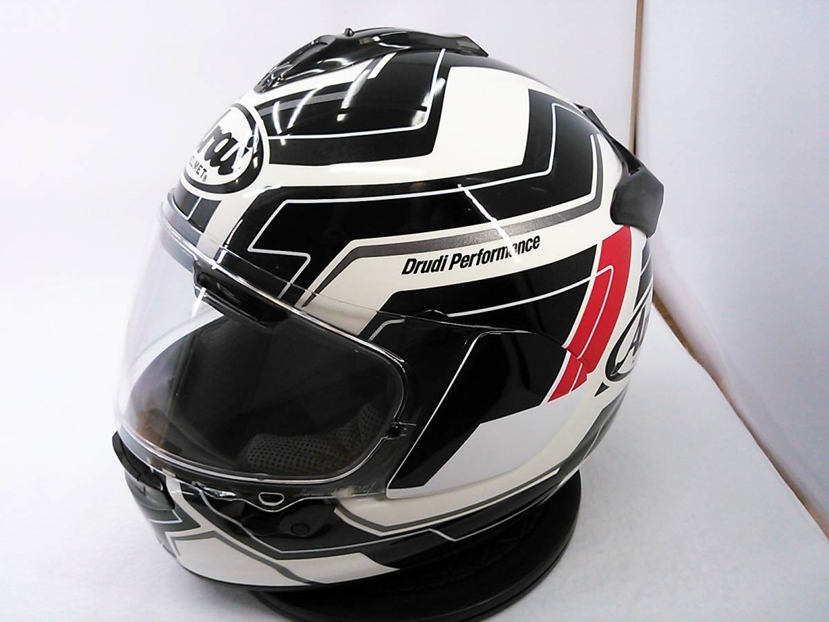 2018年製 Arai アライ VECTOR-X ベクターX PLACE プレイス ホワイト M