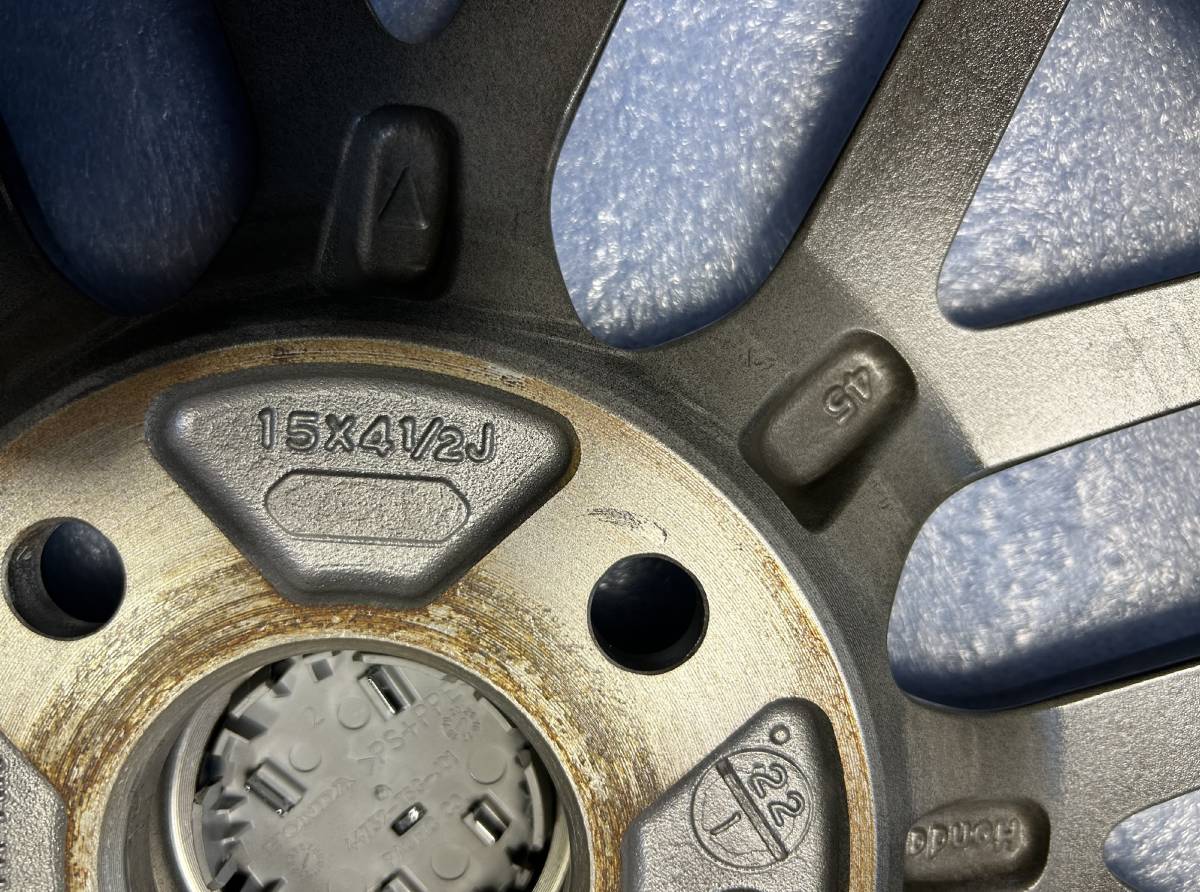 Nボックスコーディネートスタイル新車外しホイール4本セット