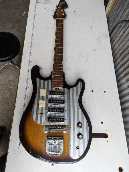 WG-4L TEISCO Teisco ピストルヘッド Reborn Custom By Engineering