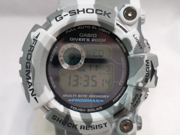 G-SHOCK GW-200CF グレー 迷彩 CASIO カシオ G‐SHOCK GW-200CF カモフラ×グレー FROGMAN ソーラー