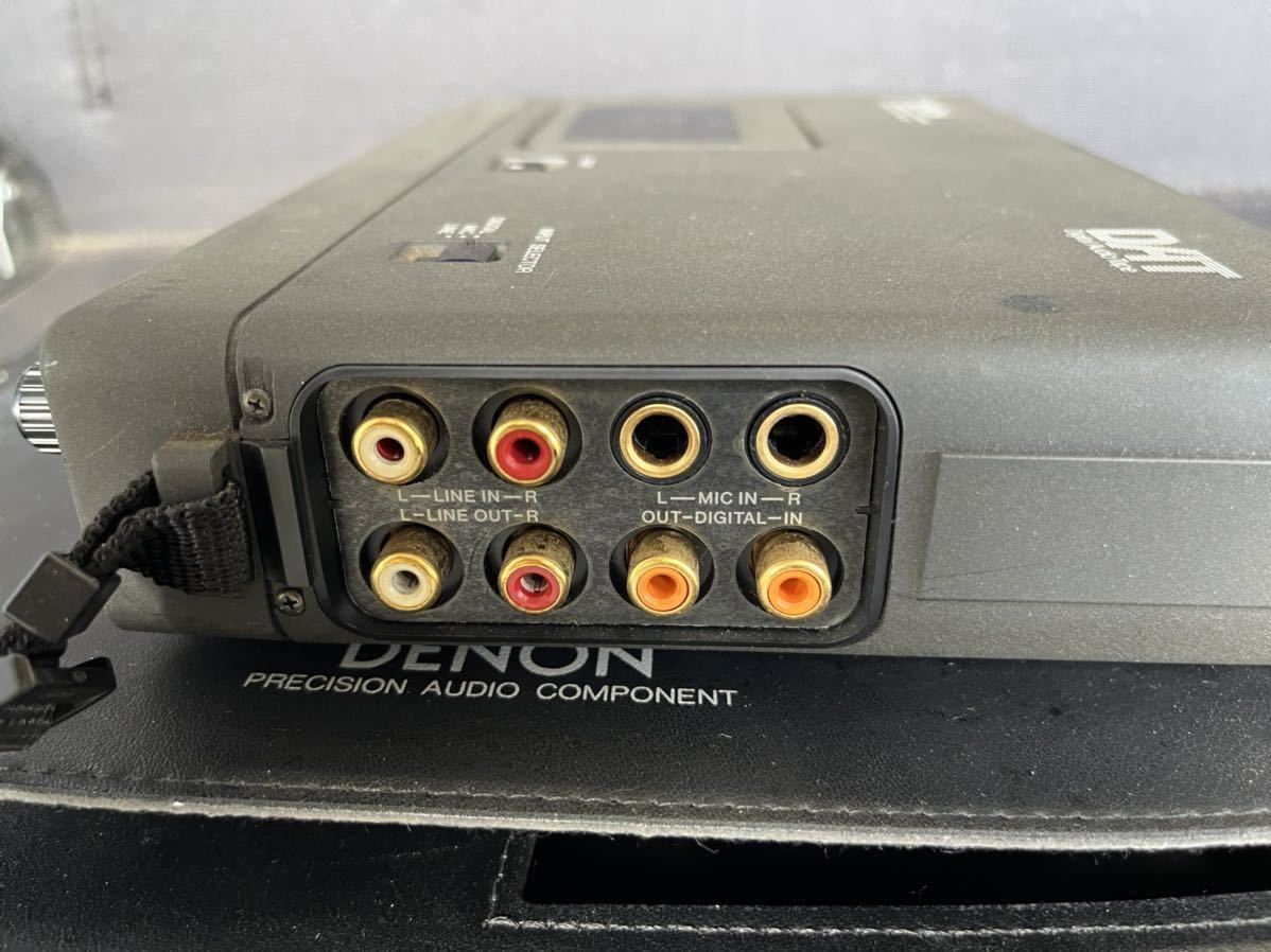 DENON DTR-100P デジタルオーディオテープデッキDAT ポータブル