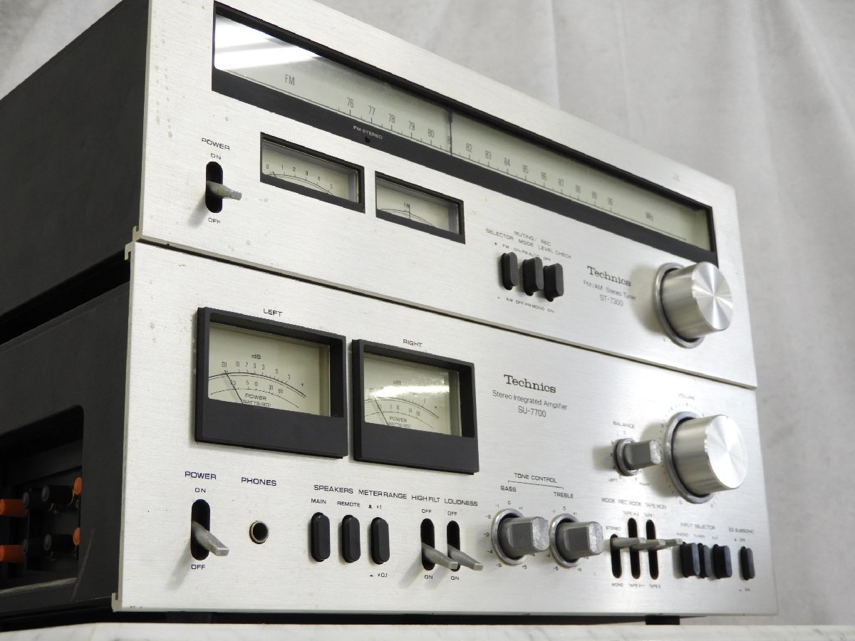 テクニクス Technics プリメインアンプ SU-7700 SU-7700Ⅱ 今日