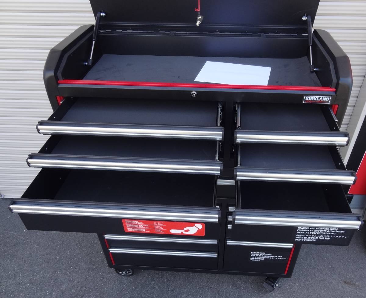 CP0460t 展示品 カークランド/KIRKLAND 大型ツールボックス 上下2段 