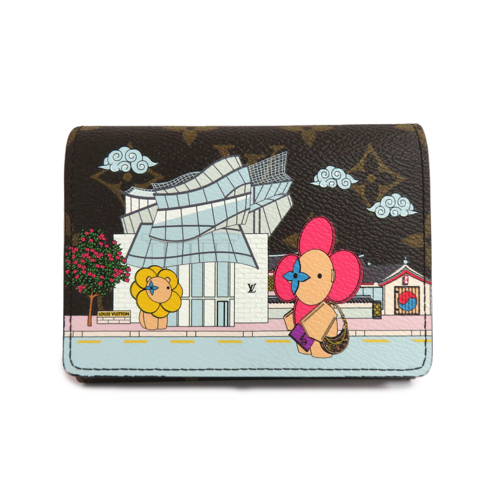 【名古屋】ルイヴィトン ポルトフォイユ ヴィクトリーヌ M81631 ヴィヴィエンヌ ホリディ モノグラム フューシャ 未使用