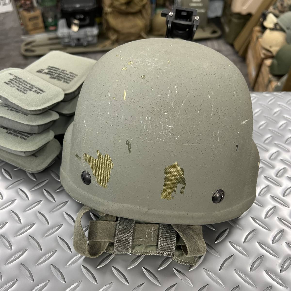米軍実物 SDS ACH/MICH ヘルメット MEDIUM revision msa ech lwh ops 