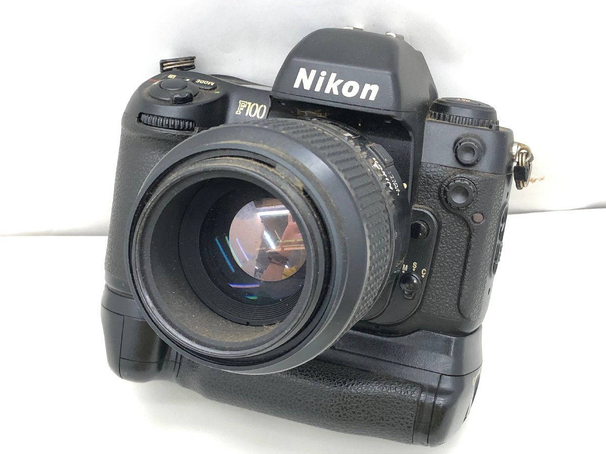 Nikon F100/AF MICRO NIKKOR 105㎜ 1:2.8 D 一眼レフカメラ ジャンク
