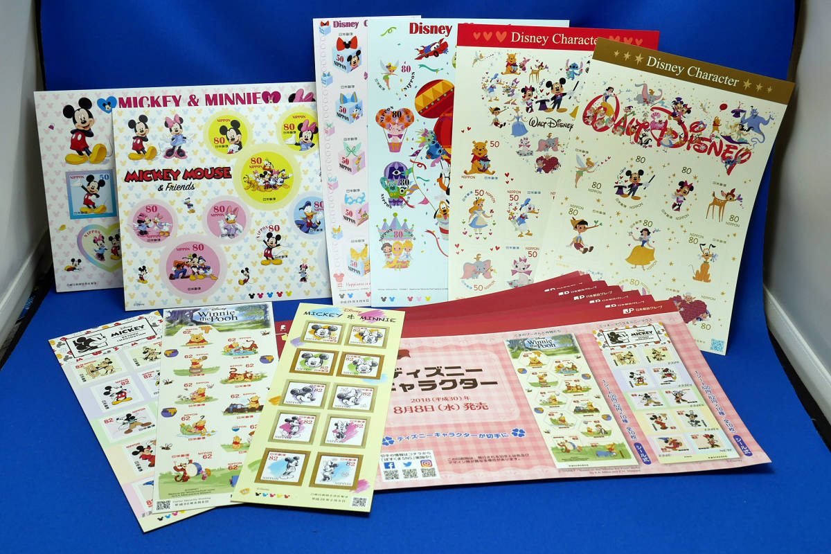 切手 シール 日本郵便 グリーティング切手「ディズニーキャラクター 