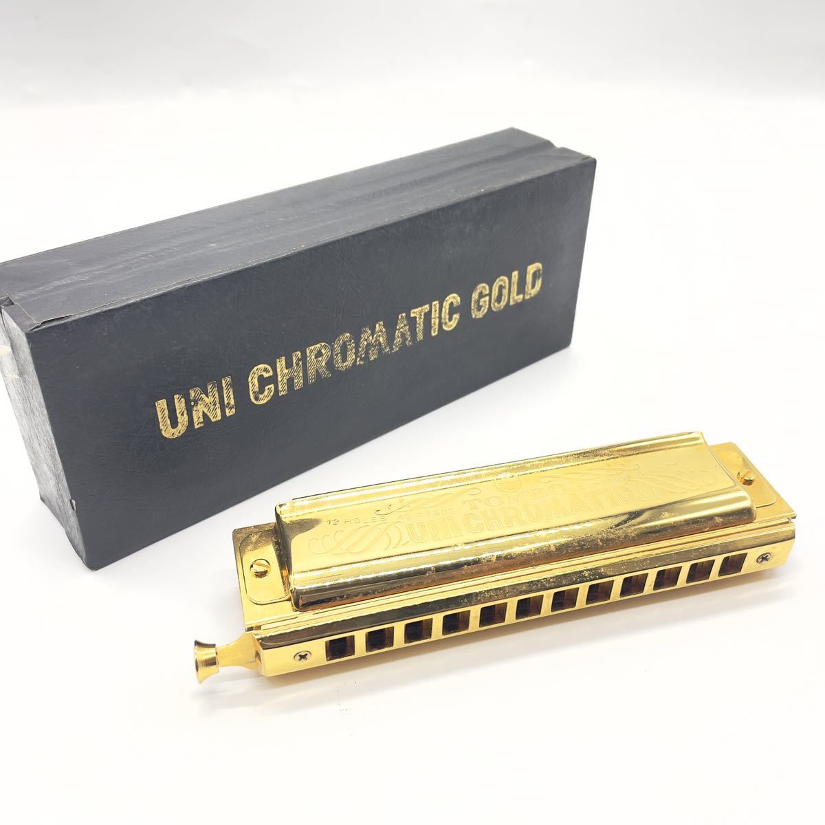 ハーモニカ クロマチックハーモニカ TOMBO UNI CHROMATIC GOLD