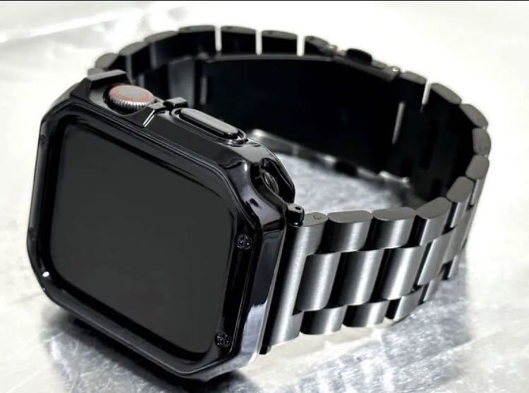  Apple Watchステンレスバンド カバー アップルウォッチ カスタム /B(アクセサリー)｜売買されたオークション情報、yahooの商品情報をアーカイブ公開 - オークファン アクセサリー