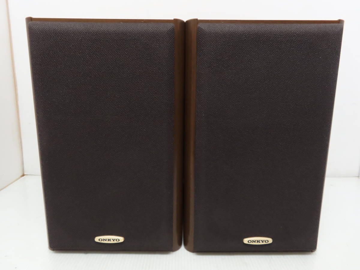ONKYO オンキヨー D-108E トールスピーカー 2本セット ブラック