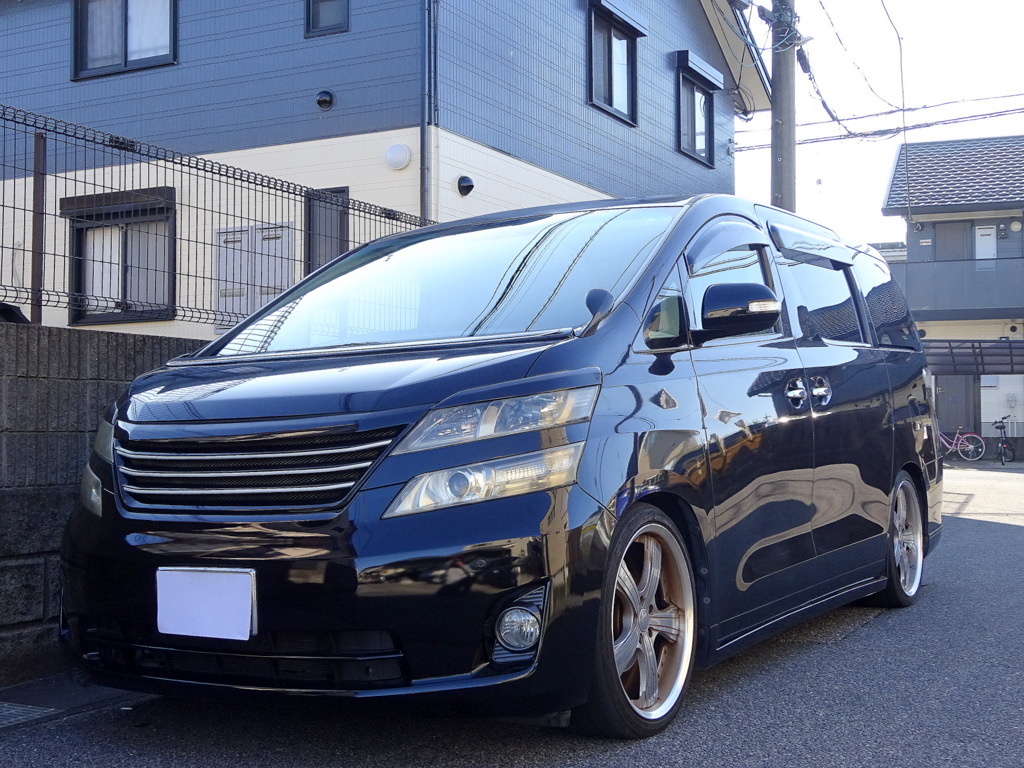 りょうまん品です 車検6年6月28日 ヴェルファイア 2.4V ナビ TV フリップモニター バック