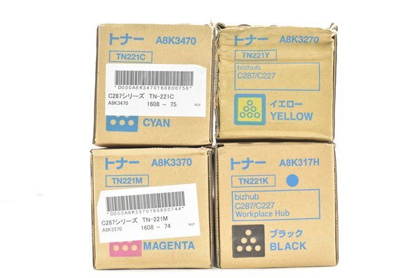 コニカミノルタ 4色セット 純正トナーカートリッジ トナーカートリッジ