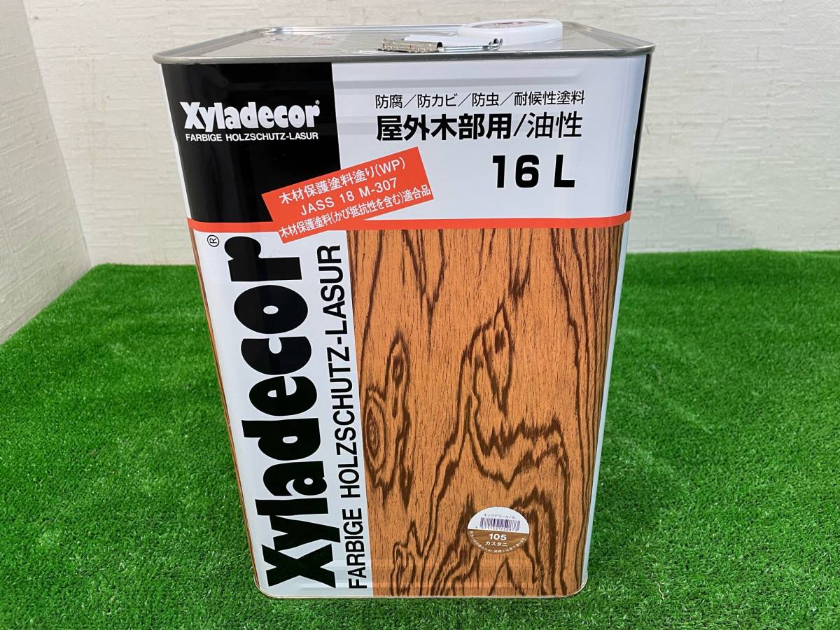 未開封 未使用 大阪ガスケミカル キシラデコール 105 カスタニ 16L 