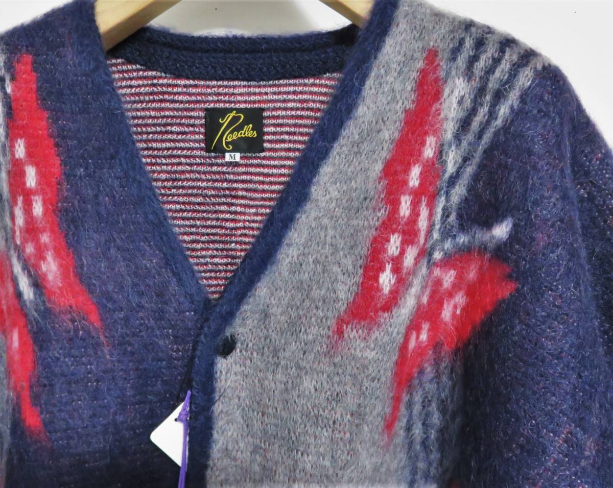 送料無料 新品 Needles Mohair Cardigan Papillon M ニードルズ モヘア 