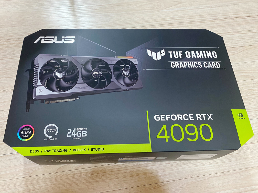 【新品・送料無料】ASUS TUF-RTX4090-24G-GAMING グラフィックボード