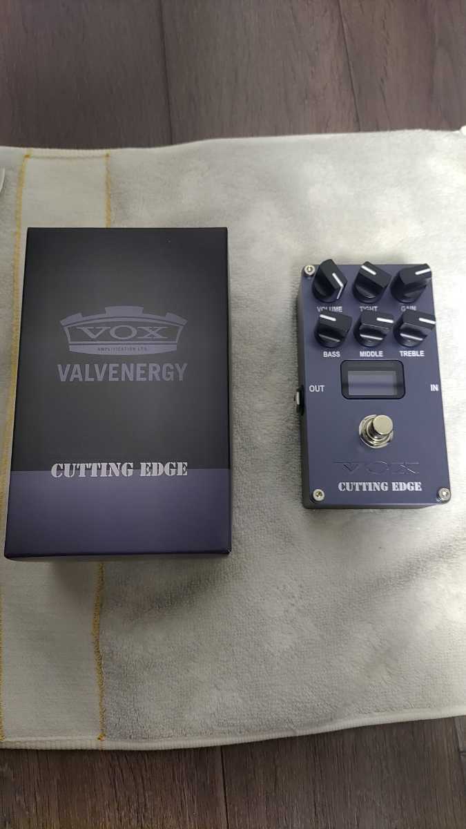 いち 専用ページ 26.5cm VOX VALVERGY Cutting EDGEペダル式プリアンプ Nutubu