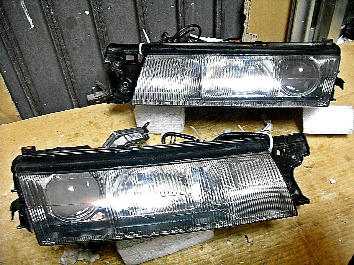 スバル純正 SVX アルシオーネ E-CXW CXW ヘッドライト 左右