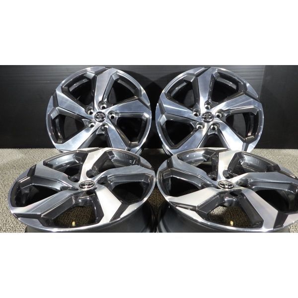 【100%新品，得価】 :: :: TOYOTA/トヨタ RAV4 Gグレード純正アルミホイール 18x7J 5穴 114.3 +35 4本SET／ 目立つ傷なし/清掃済み／旭川市手渡し可(5穴)｜売買されたオークション情報、yahooの商品情報をアーカイブ公開 - 5穴