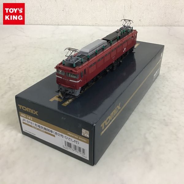 品質保証，大得価 1円〜 TOMIX HOゲージ 193 JR EF81形 電気機関車 赤2号 ひさし付(鉄道模型)｜売買されたオークション情報、yahooの商品情報をアーカイブ公開 - オークファン その他